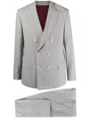 BRUNELLO CUCINELLI DOUBLE-BREASTED TWO-PIECE SUIT