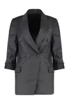 Brunello Cucinelli Double-breasted Virgin Wool Jacket