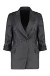 Brunello Cucinelli Double-breasted Virgin Wool Jacket