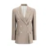 Brunello Cucinelli Jackets In Beige