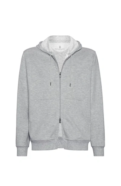 BRUNELLO CUCINELLI BRUNELLO CUCINELLI DOUBLE CLOTH SWEATSHIRT
