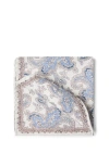 Brunello Cucinelli Double-face Pocket Square In Butter