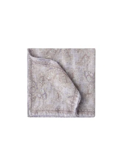 BRUNELLO CUCINELLI BRUNELLO CUCINELLI DOUBLE FACE POCKET SQUARE