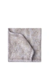 Brunello Cucinelli Double-face Pocket Square In Lilac