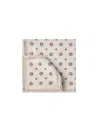 Brunello Cucinelli Double-face Pocket Square In White