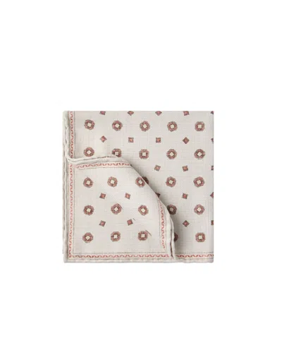 BRUNELLO CUCINELLI BRUNELLO CUCINELLI DOUBLE FACE POCKET SQUARE