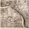Brunello Cucinelli Double Face Silk Pocket Square In Bark