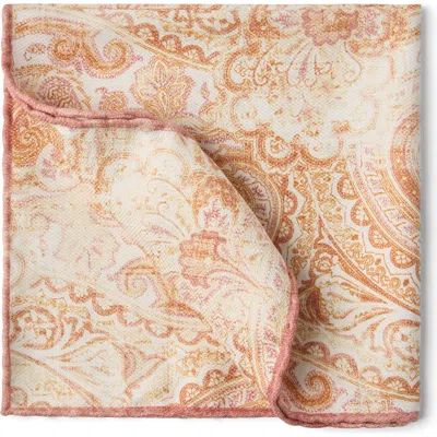 BRUNELLO CUCINELLI BRUNELLO CUCINELLI DOUBLE FACE SILK POCKET SQUARE