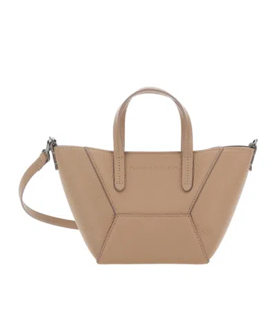 Brunello Cucinelli Double-handled Shoulder Bag In Purple