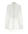 Brunello Cucinelli Layered Shirt Featuring Buttoned Cuffs In White