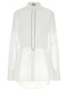 Brunello Cucinelli Layered Shirt Featuring Buttoned Cuffs In White