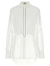 Brunello Cucinelli Layered Shirt Featuring Buttoned Cuffs In White