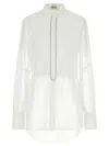 Brunello Cucinelli Layered Shirt Featuring Buttoned Cuffs In White