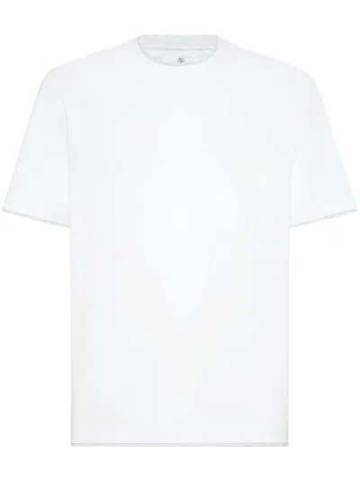 BRUNELLO CUCINELLI DOUBLE LAYERED T-SHIRT