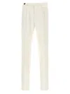 Brunello Cucinelli Double Pence Twisted Cotton Gabardine Pants