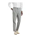 Brunello Cucinelli Double-pleated Casual Pants In Gray