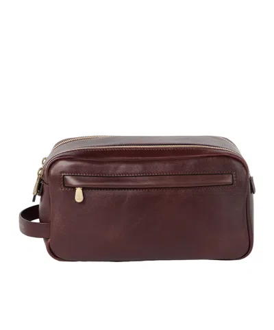BRUNELLO CUCINELLI DOUBLE ZIP WASH BAG