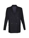 Brunello Cucinelli Double-breasted Blazer In Multi