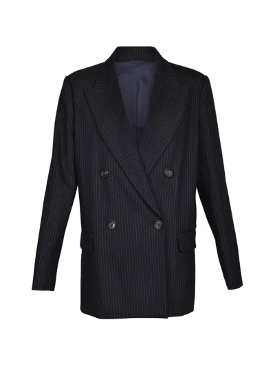 BRUNELLO CUCINELLI DOUBLE-BREASTED BLAZER