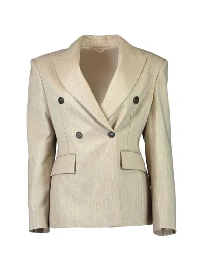 BRUNELLO CUCINELLI DOUBLE-BREASTED BLAZER