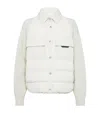 Brunello Cucinelli Long Sleeve Casual Jacket In White