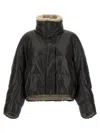 Brunello Cucinelli Down Jacket In Black
