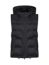 Brunello Cucinelli Padded Gilet Jacket In Black