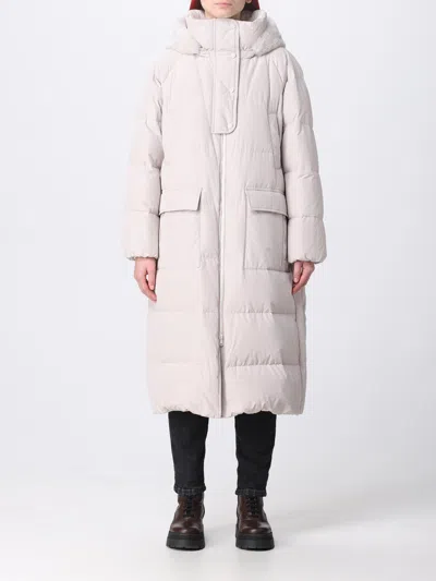 Brunello Cucinelli Coat  Woman Color White