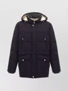 Brunello Cucinelli Men Knit Insert Down Jacket