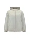 Brunello Cucinelli Down Jackets In White