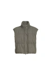 Brunello Cucinelli Twill-weave-fabric Vest In Green