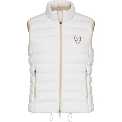 Brunello Cucinelli Down Vest In White