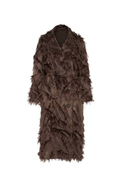 Brunello Cucinelli Dracaena Fil Coupé Coat