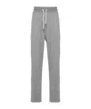 Brunello Cucinelli Cotton Blend Sweatpants In Gray