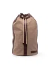 Brunello Cucinelli Drawstring Backpack In Multi