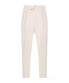 BRUNELLO CUCINELLI DRAWSTRING-WAIST TROUSERS