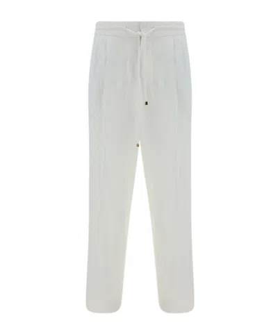 BRUNELLO CUCINELLI BRUNELLO CUCINELLI DRAWSTRING ELASTIC WAIST PANTS