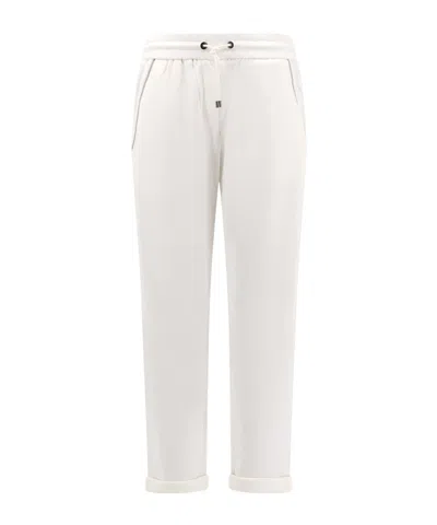 BRUNELLO CUCINELLI BRUNELLO CUCINELLI DRAWSTRING TAPERED SWEATPANTS