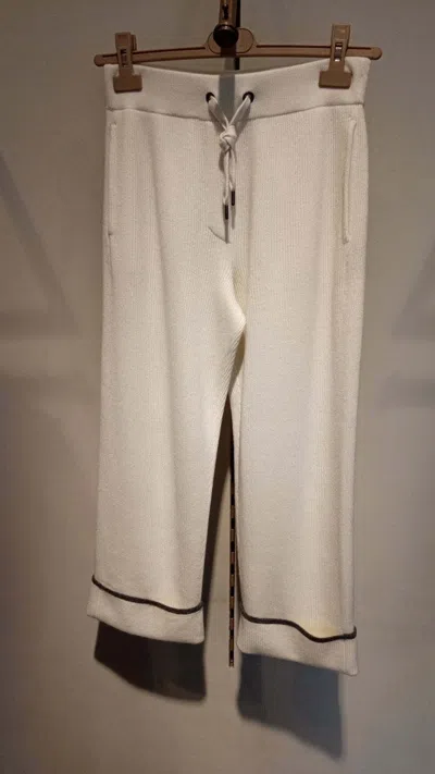 Brunello Cucinelli Drawstring Casual Trousers In Nude