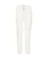 Brunello Cucinelli Drawstring Chino Trousers In White