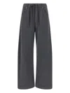 Brunello Cucinelli Cotton Joggers With Back Pocket And Wide Leg