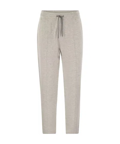 BRUNELLO CUCINELLI BRUNELLO CUCINELLI DRAWSTRING FLEECE TROUSERS