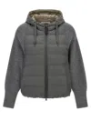 BRUNELLO CUCINELLI BRUNELLO CUCINELLI DRAWSTRING HOODED JACKET