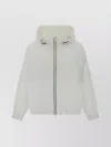 BRUNELLO CUCINELLI DRAWSTRING HOODED JACKET WITH SHINY BEAD DETAIL