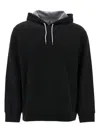 Brunello Cucinelli Lightweight Hoodie With Hood In Black