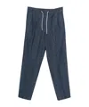 Brunello Cucinelli Drawstring Jeanss In Blue