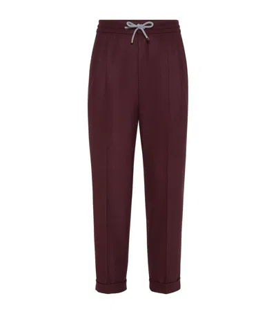 BRUNELLO CUCINELLI DRAWSTRING LEISURE TROUSERS