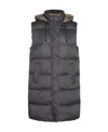 Brunello Cucinelli Drawstring Quilted Padded Gilet In Black