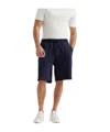 Brunello Cucinelli Drawstring Shorts In Black