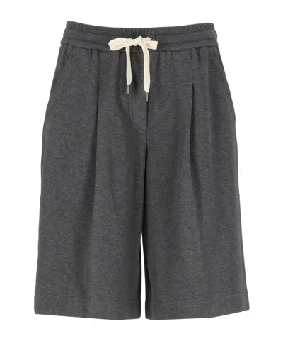 BRUNELLO CUCINELLI BRUNELLO CUCINELLI DRAWSTRING SHORTS